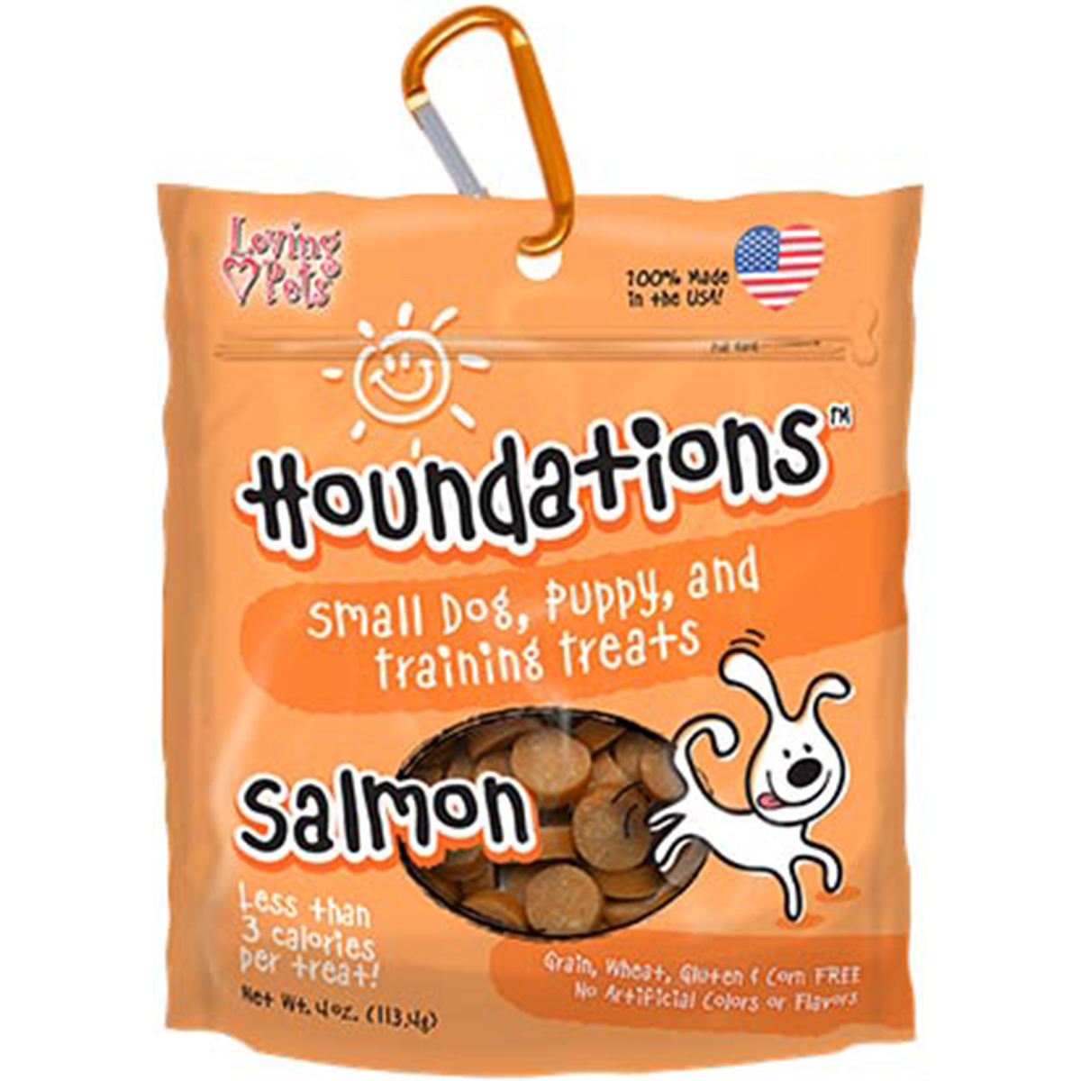 Lp8154 Salmon Houndations Soft Chew Treats, 4 Oz