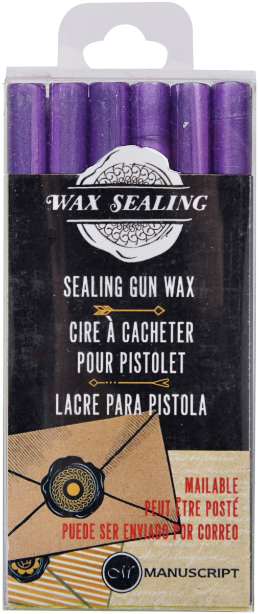 7626lil Lilac Sealing Wax Gun - Pack Of 6