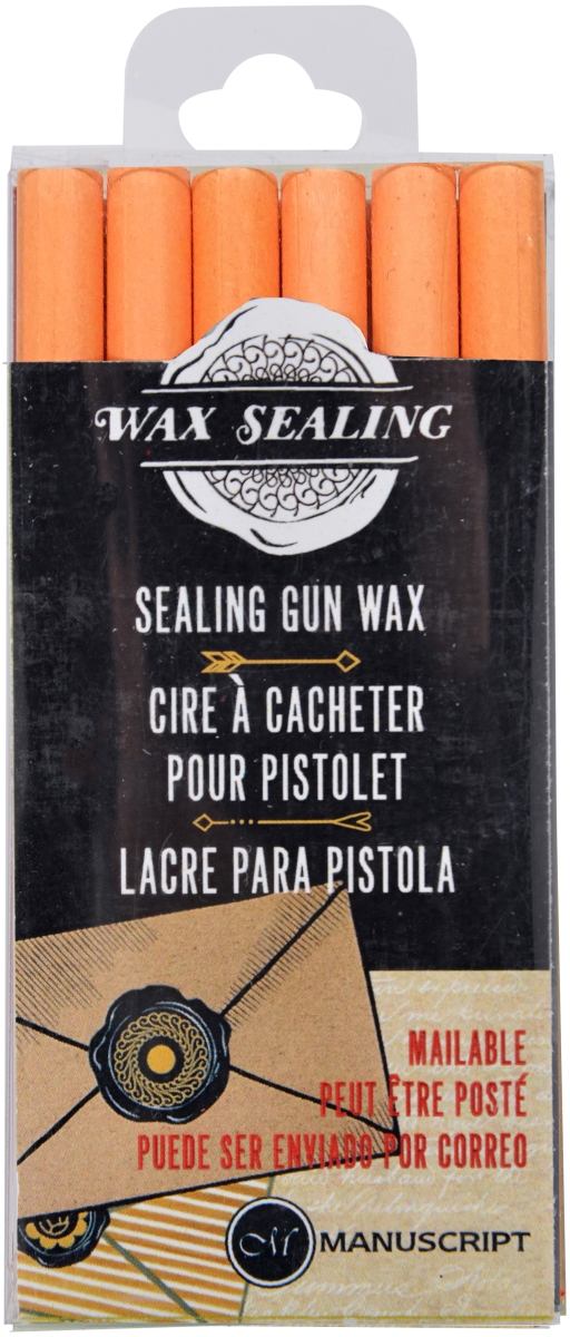 7626pch Peach Sealing Wax Gun - Pack Of 6