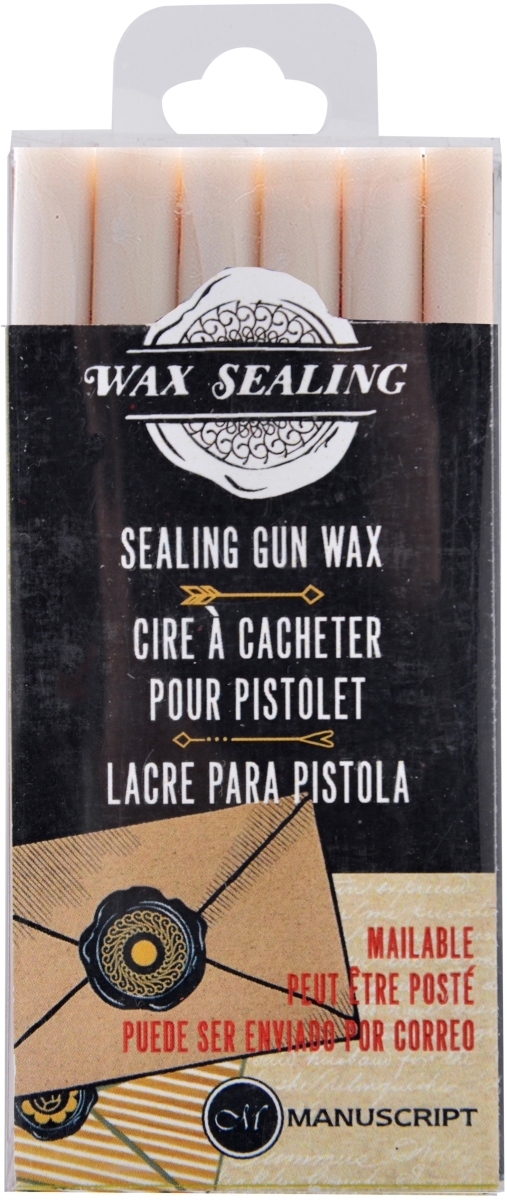 7626prl Pearl Sealing Gun Wax - Pack Of 6