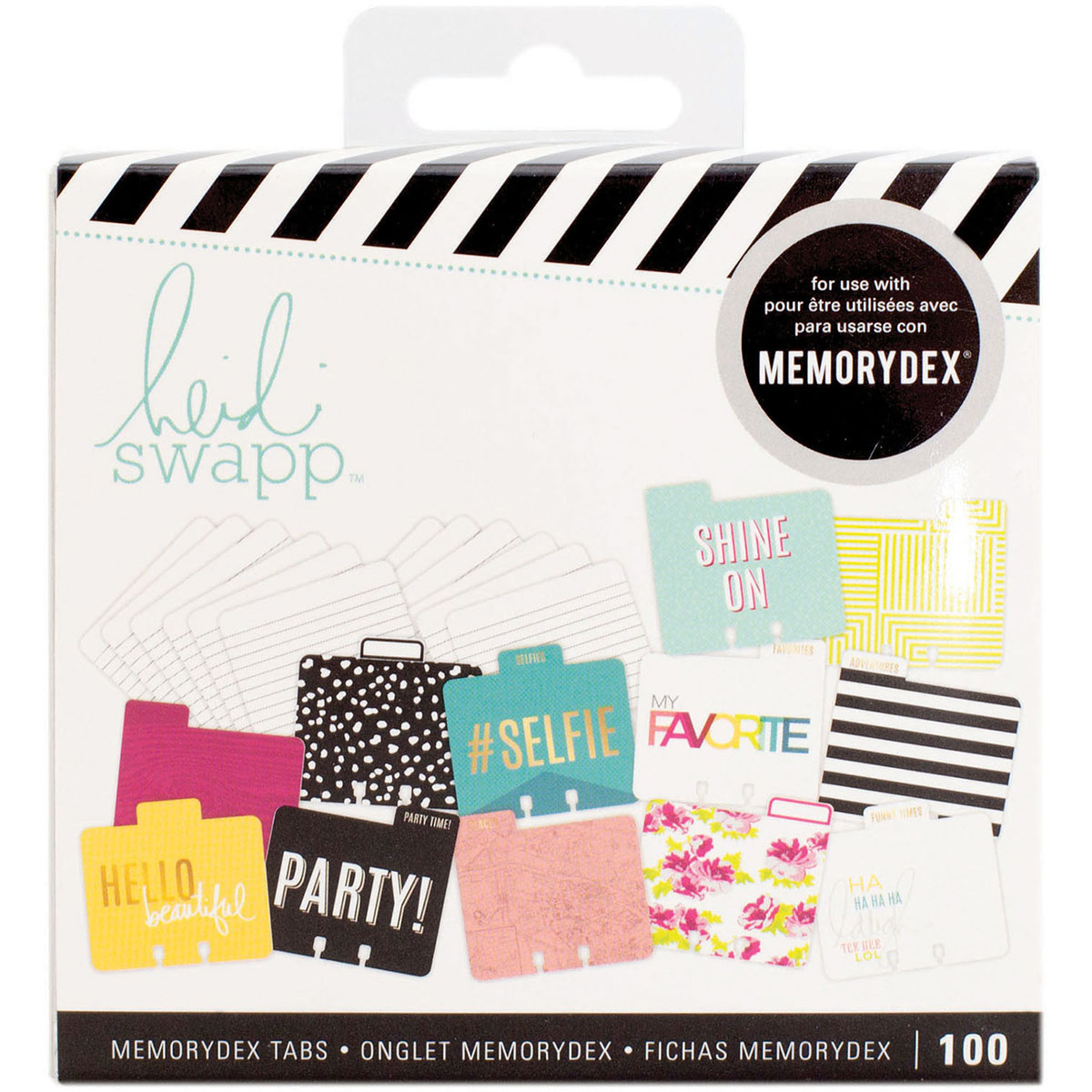 313033 Heidi Swapp Memorydex File Cards & Tabbed Dividers-selfie - 100 Per Pack