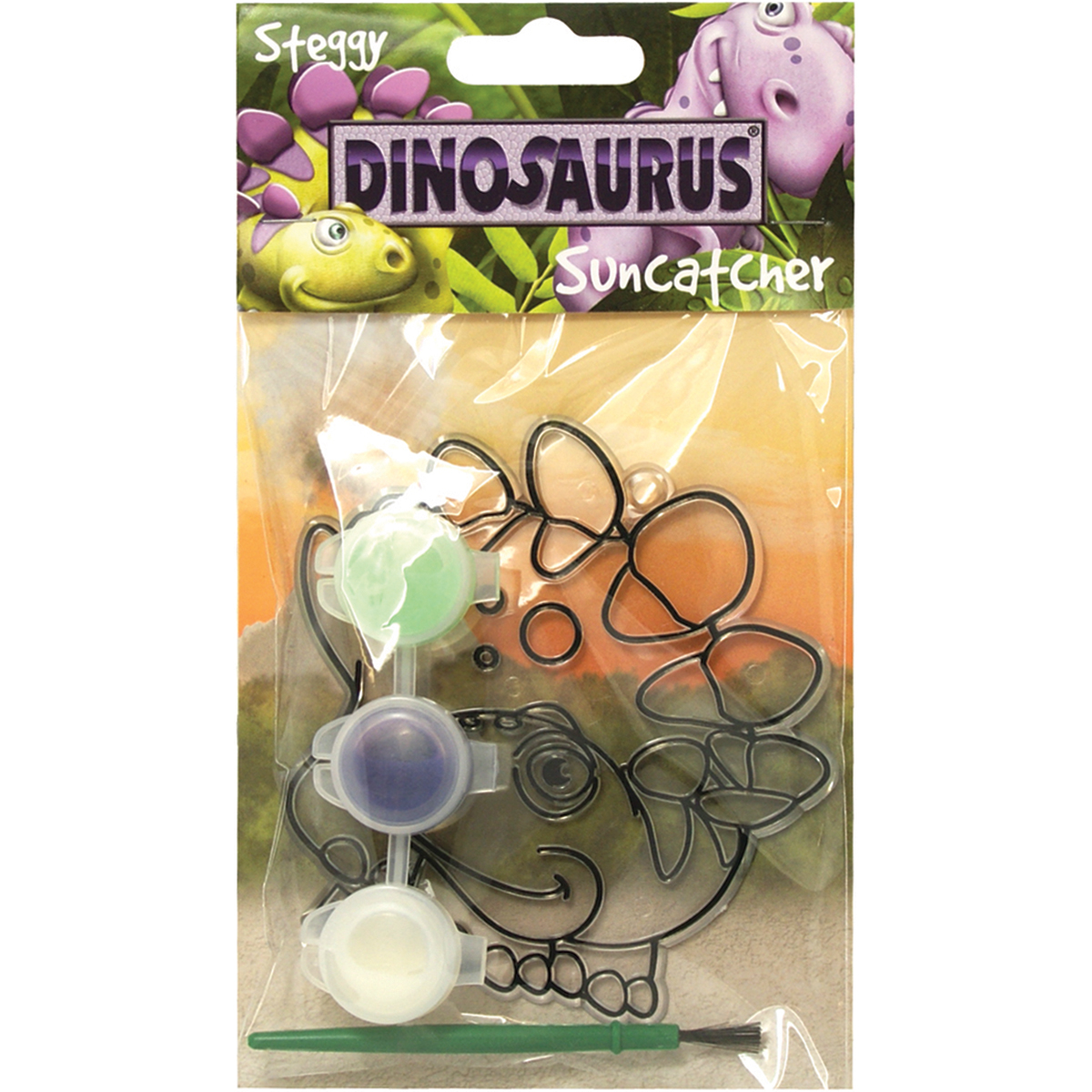 Trimcraft DCSUN-18 Dinosaurus Suncatcher - Steggy Trimcraft DCSUN-18 Dinosaurus Suncatcher - Steggy