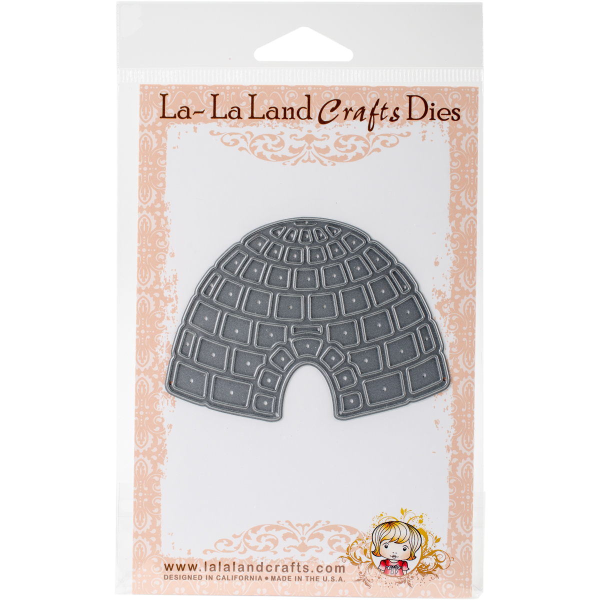 La-La Land Crafts LL8244 3.25 x 2.5 in. Die - Igloo La-La Land Crafts LL8244 3.25 x 2.5 in. Die - Igloo