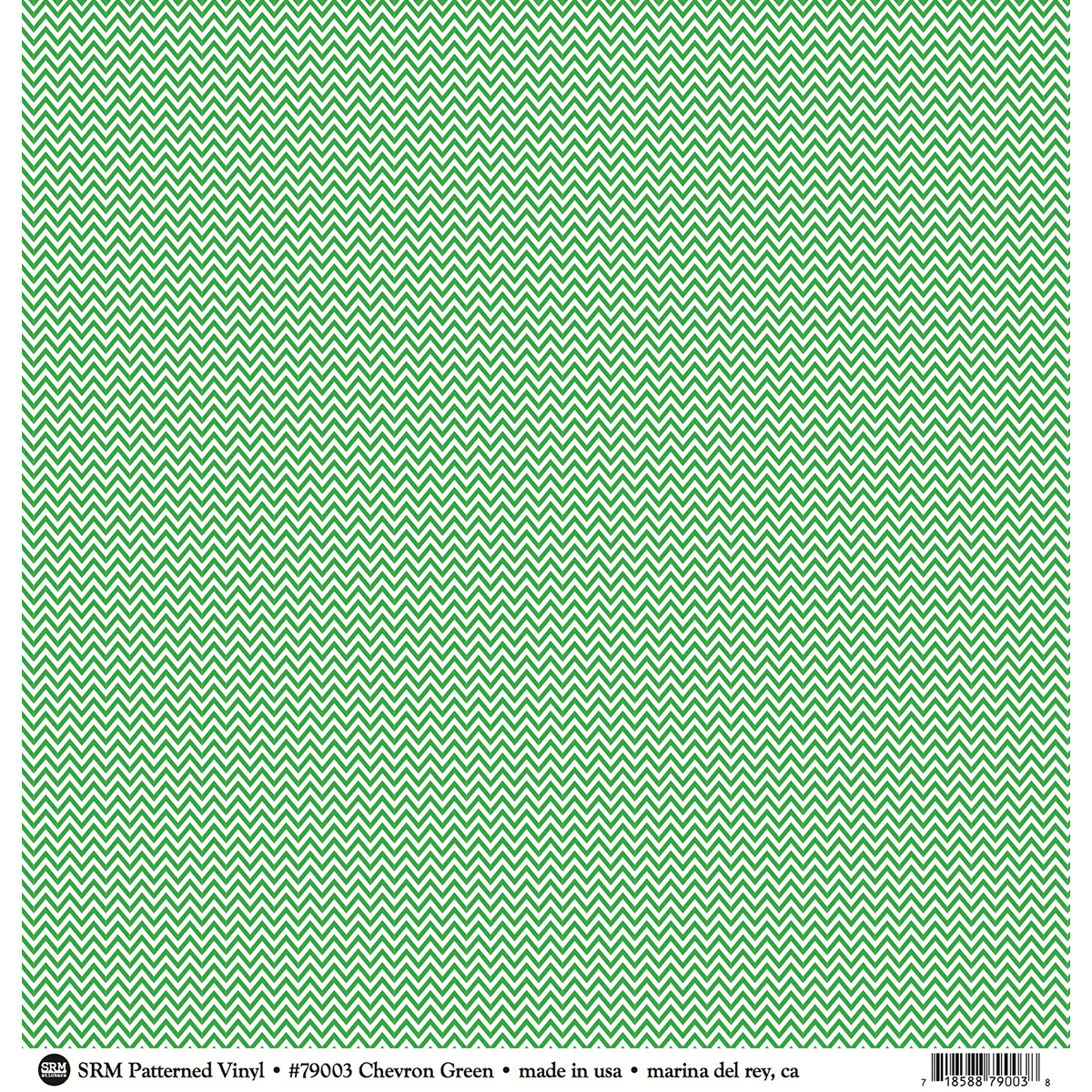 SRM Press SRM79003 12 x 12 in. SRM Patterned Vinyl Matte Chevron Green - 10 per Pack SRM Press SRM79003 12 x 12 in. SRM Patterned Vinyl Matte Chevron Green - 10 per Pack