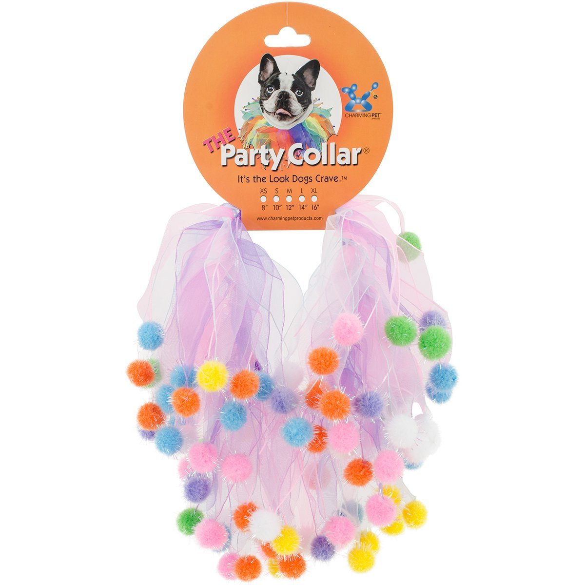 Charming Pet 77054-s Party Collars-birthday Small 10 In.