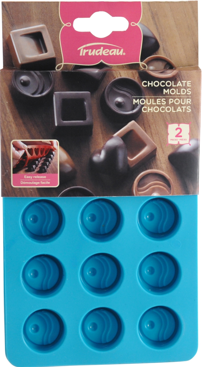 9916002 Silicone Candy Mold, Blue - Pack Of 2
