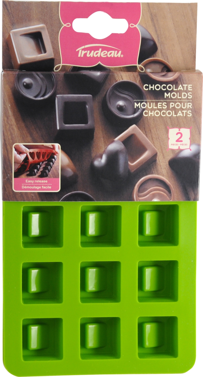 9916003 Silicone Candy Mold, Green - Pack Of 2