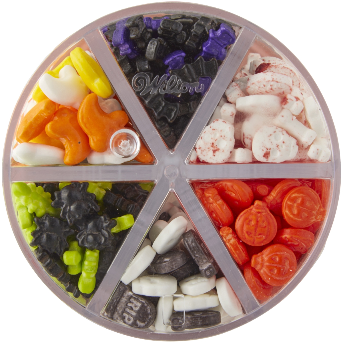 UPC 070896799302 product image for Wilton W7109930 5.93 oz Spooky Shapes Halloween Sprinkles 6 Cell Mix Assorted Co | upcitemdb.com