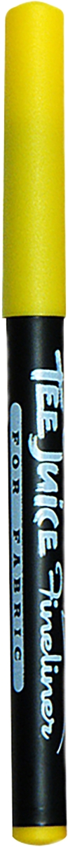 Teejucef-1001 Tee Juice Fine Point Fabric Marker Open Stock - Yellow