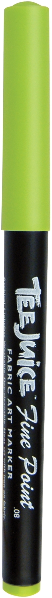 Teejucef-1014 Tee Juice Fine Point Fabric Marker Open Stock - Spring Green