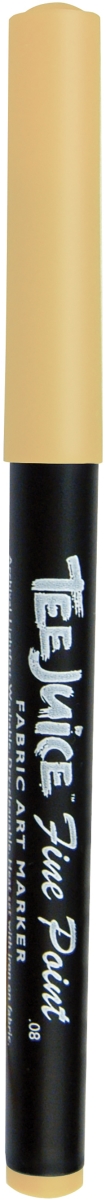 Teejucef-1015 Tee Juice Fine Point Fabric Marker Open Stock - Tan