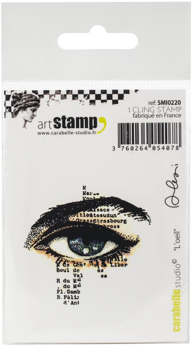 Smi0220 The Eye - Cling Stamp
