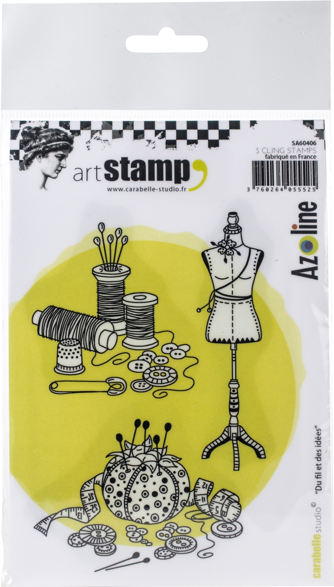Sa60406 Thread - Cling Stamp