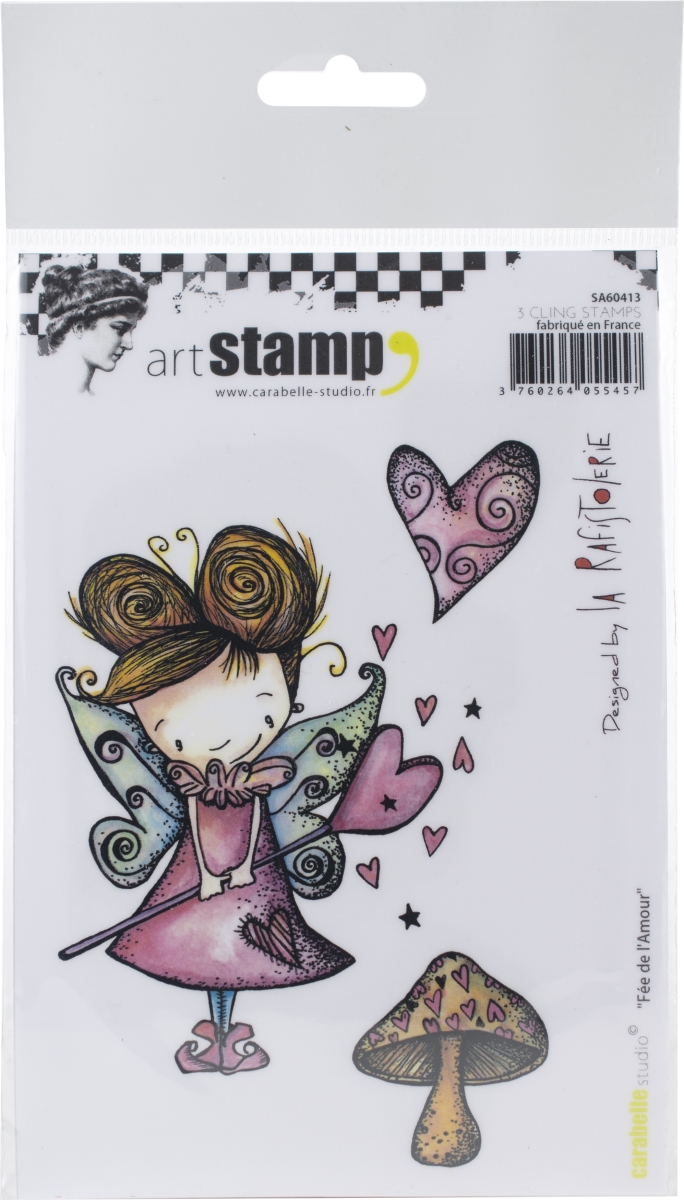 Sa60413 Fairy Love - Cling Stamp
