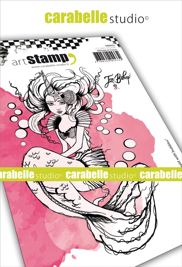 Sa60432 Mermaid - Cling Stamp
