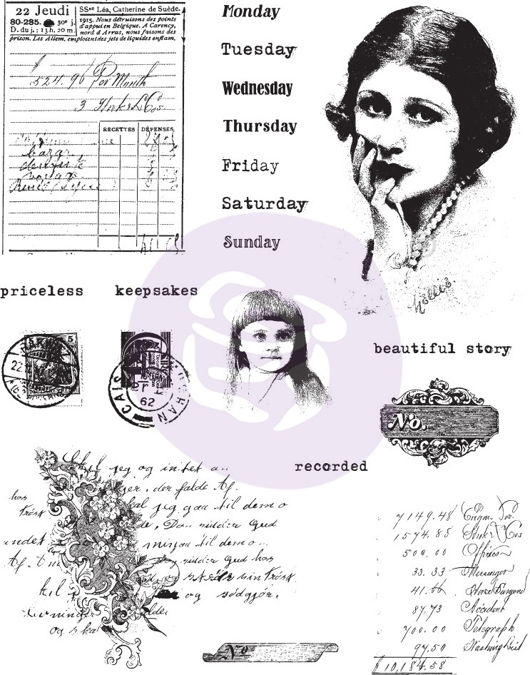 967017 Beaut Story - Finnabair Cling Stamps