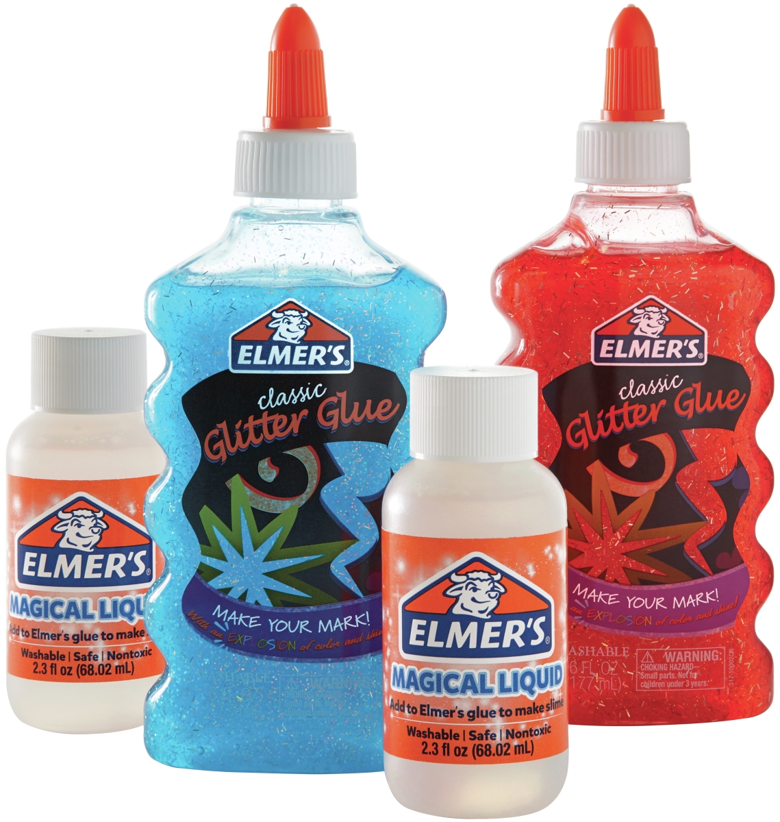 E2062240 Slime Kit With Magical Liquid, Glitter Glue