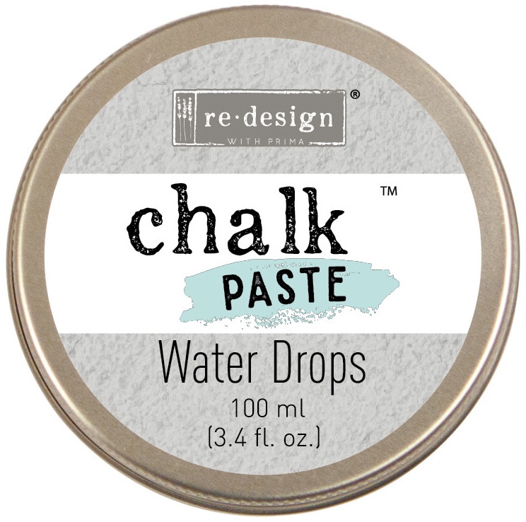 Cp635-237 Water Drops Redesign Chalk Paste