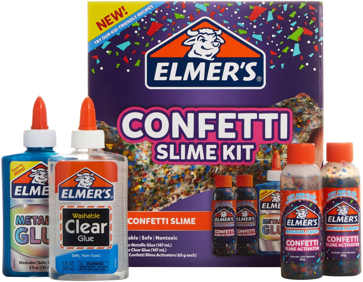E2091078 Glue Confetti Slime Kit