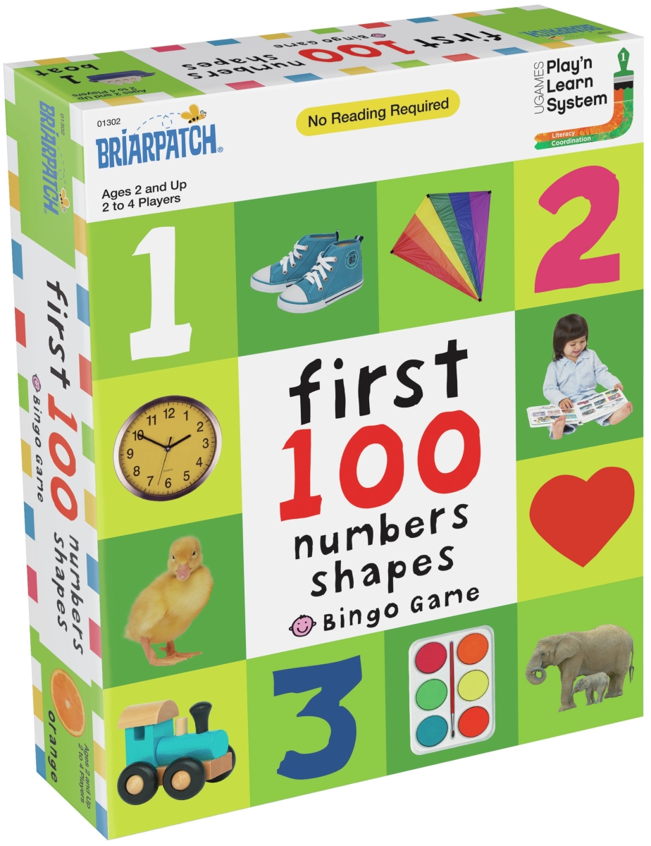 University Games Ug01302 First 100 Numbers Shapes Bingo Game