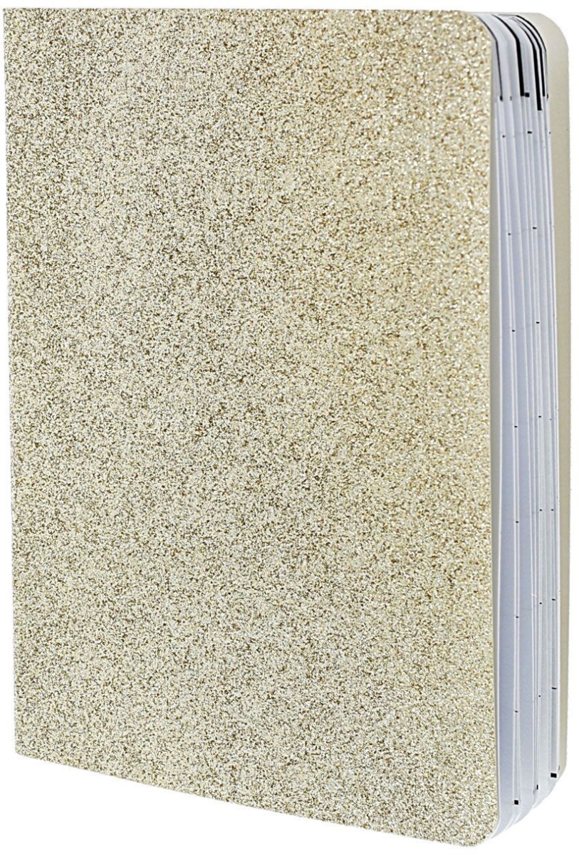 Np6x8-1001 6 X 8 In. Personal & Travel Planner - Gold Glitter