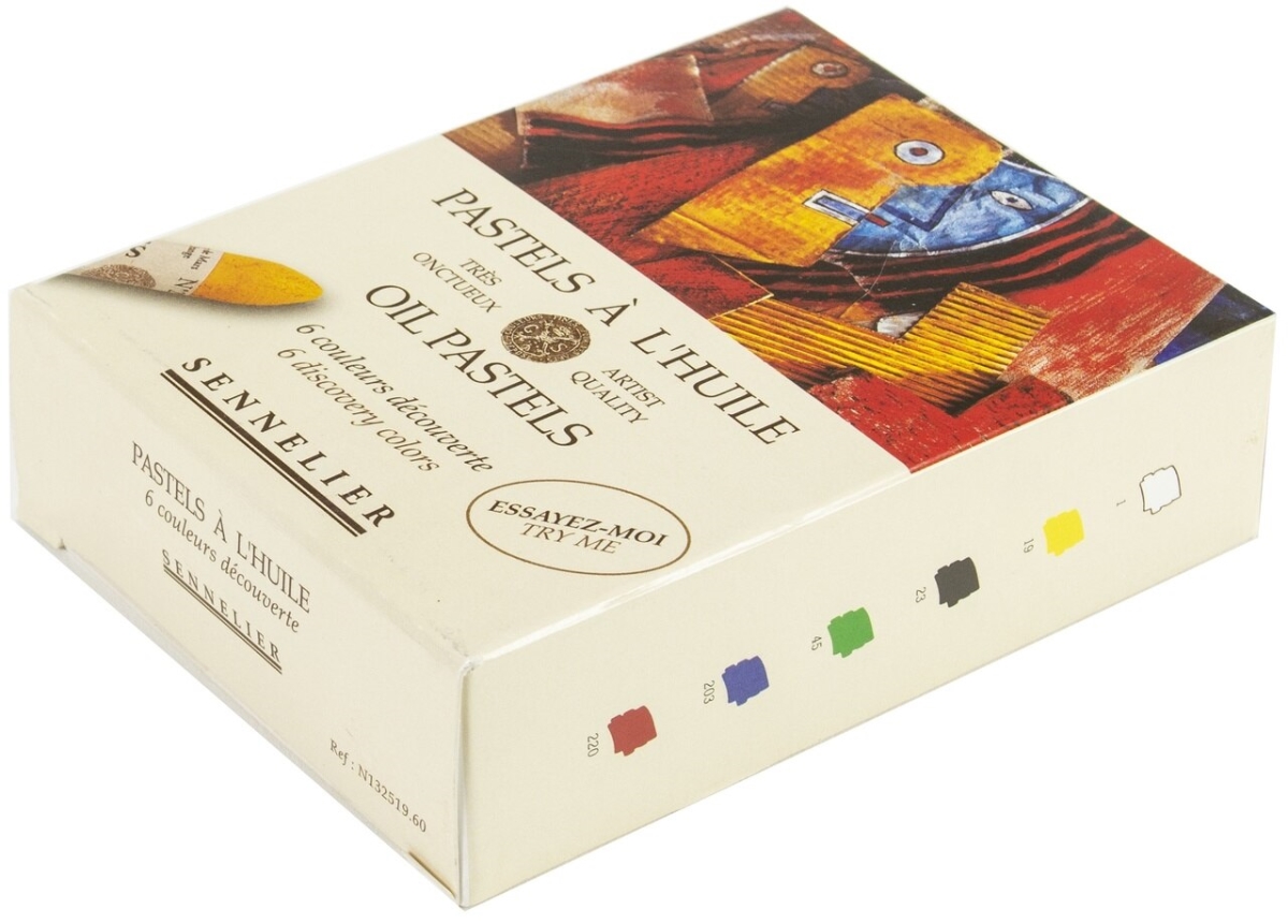 13251960 Sennelier Oil Pastels Set - Discovery - Pack Of 6