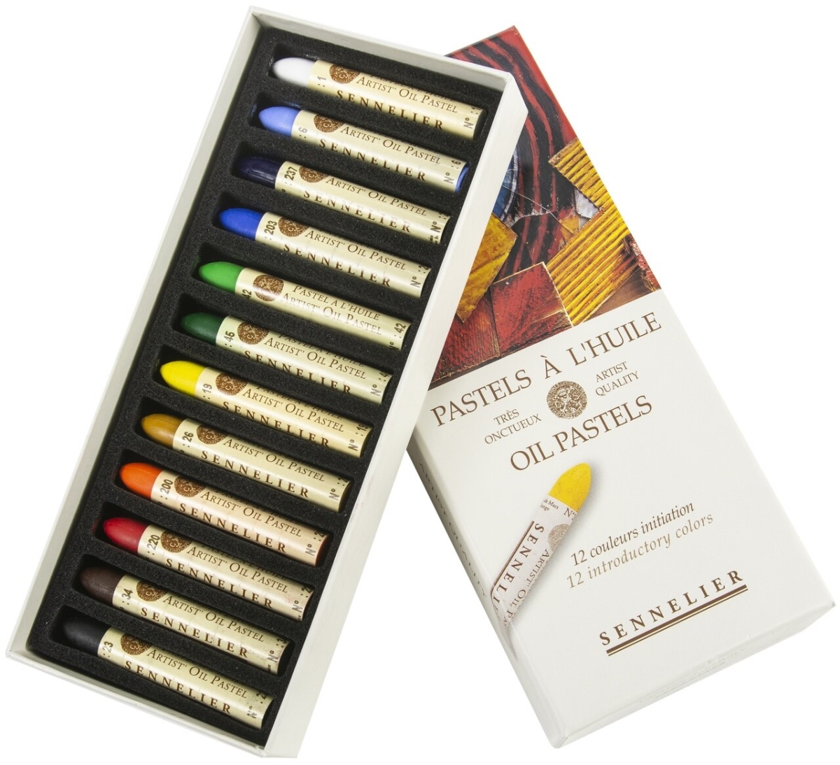 32520120 Sennelier Oil Pastels Set - Introductory - Pack Of 12