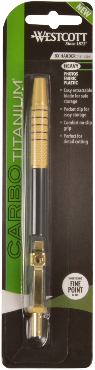 A-pen Kn-17314 Gold - Pen Style Hobby Knife