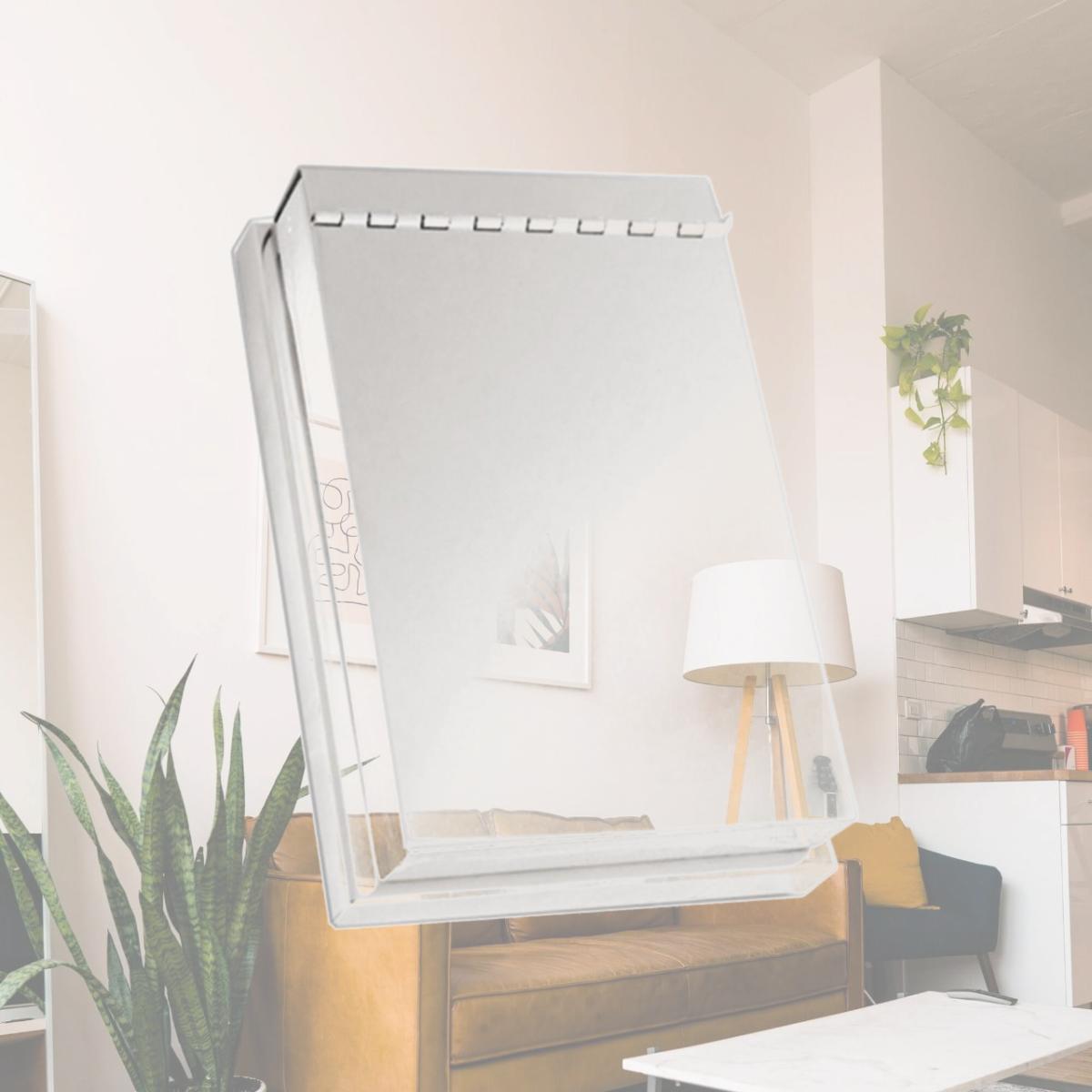 Picture of Natico Originals 30-418 Note Pad With Cover  Silver