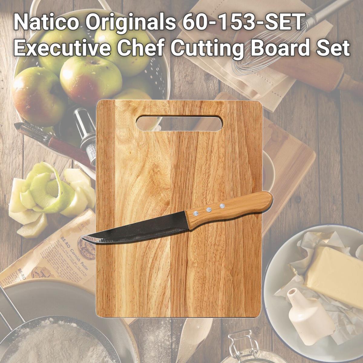 Picture of Natico Originals 60-153-SET Executive Chef Cutting Board Set