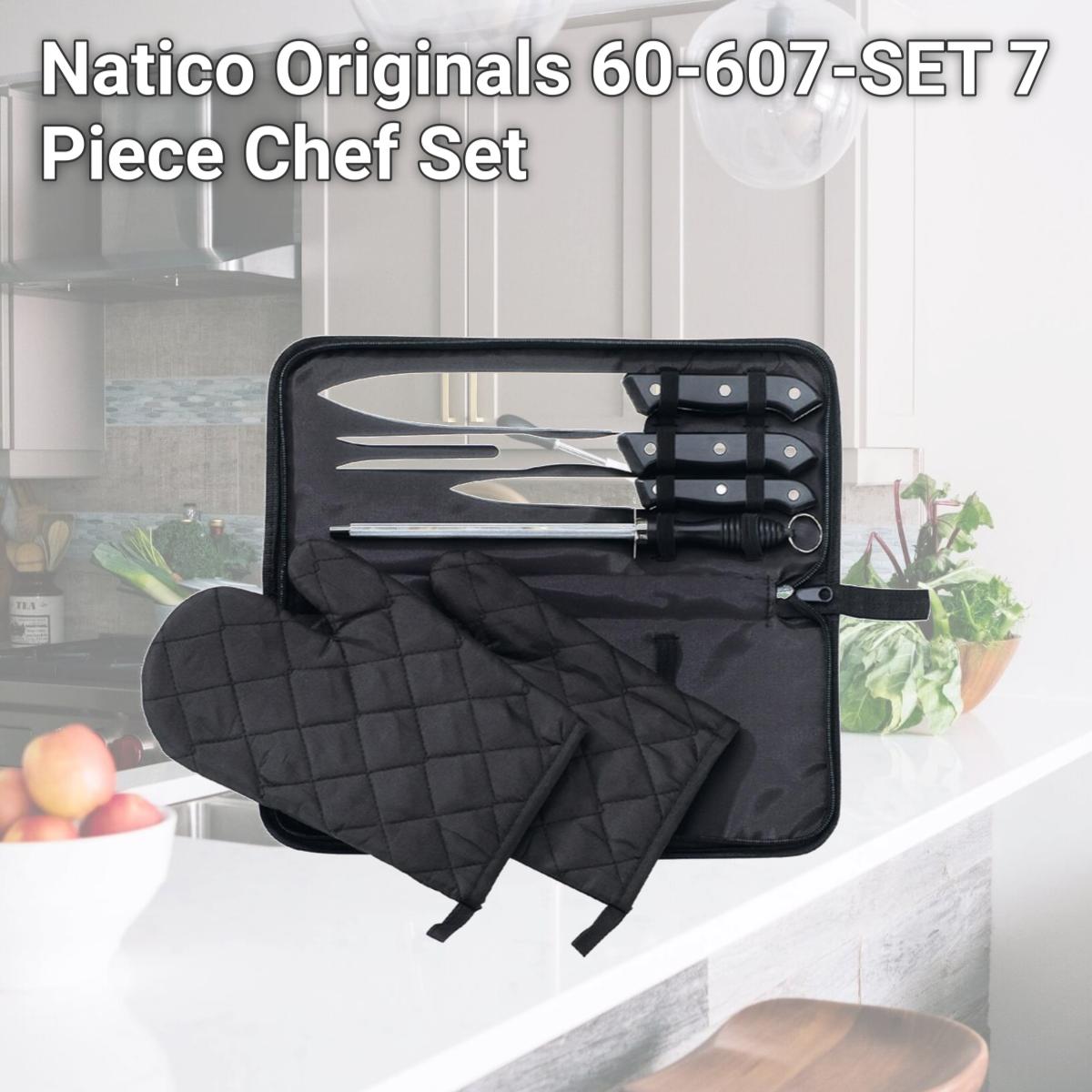Picture of Natico Originals 60-607-SET 7 Piece Chef Set