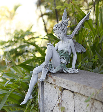 11235 Sitting Fairy Garden Statue