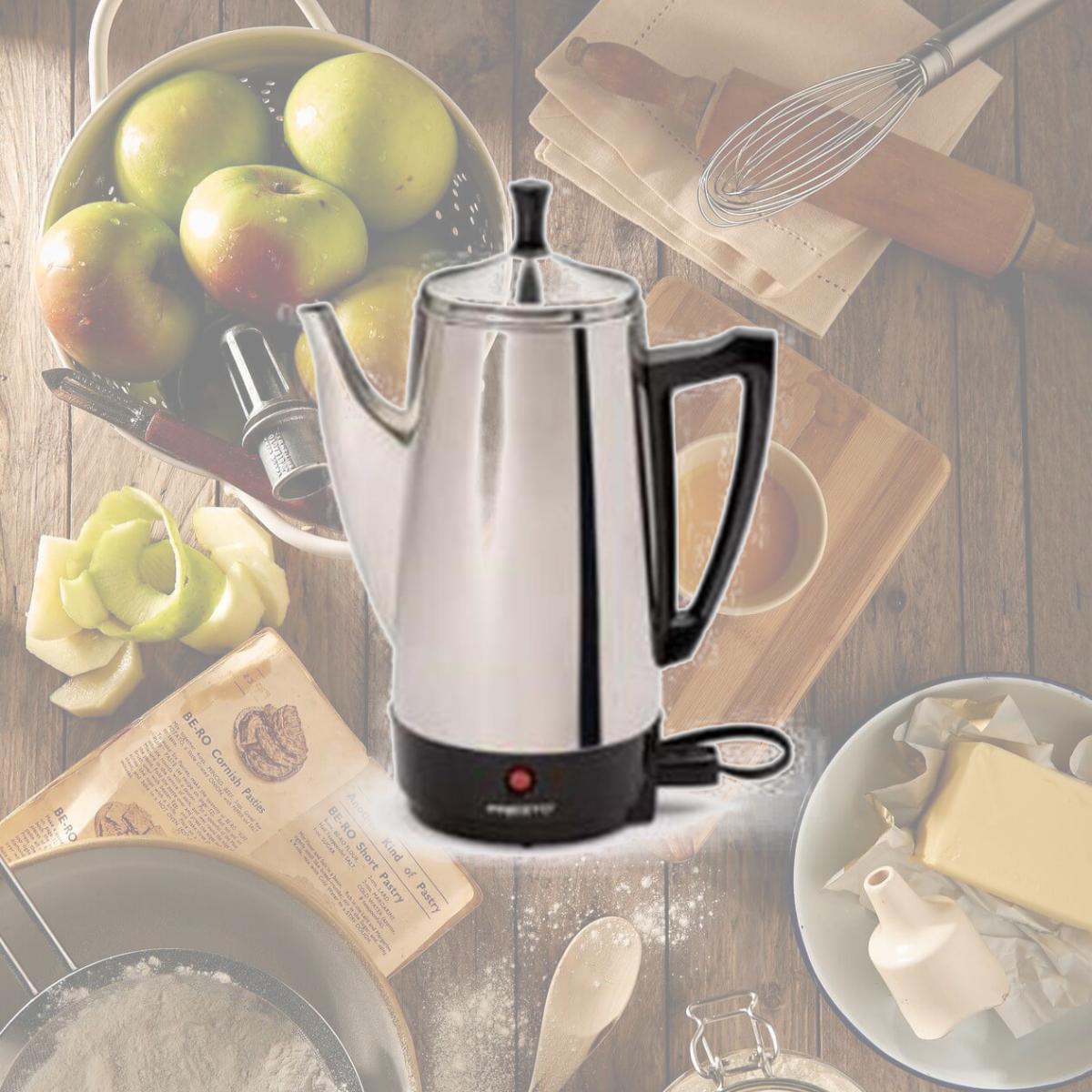 Picture of National Presto Industries 02811 12 Cup Stainless Steel Coffee Maker