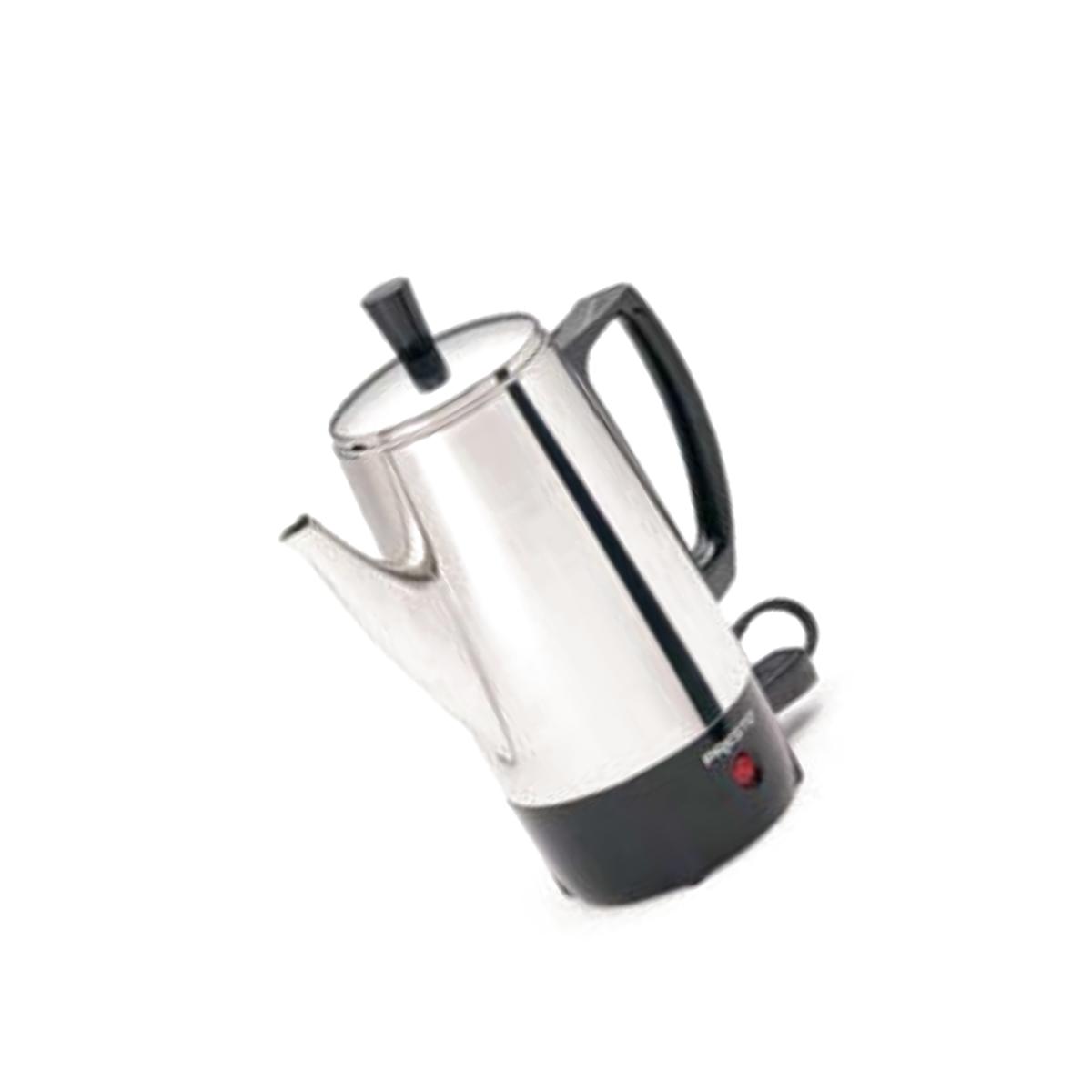 Picture of National Presto Industries 02822 6 Cup Stainless Steel Coffee Maker