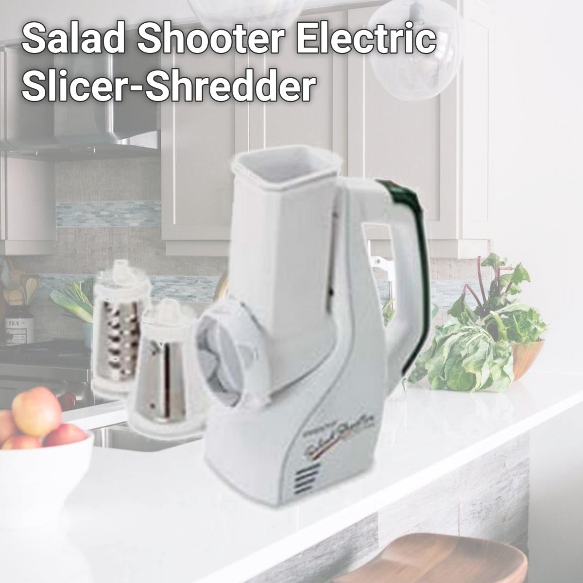 Picture of National Presto Industries 02910 Salad Shooter Electric Slicer-Shredder