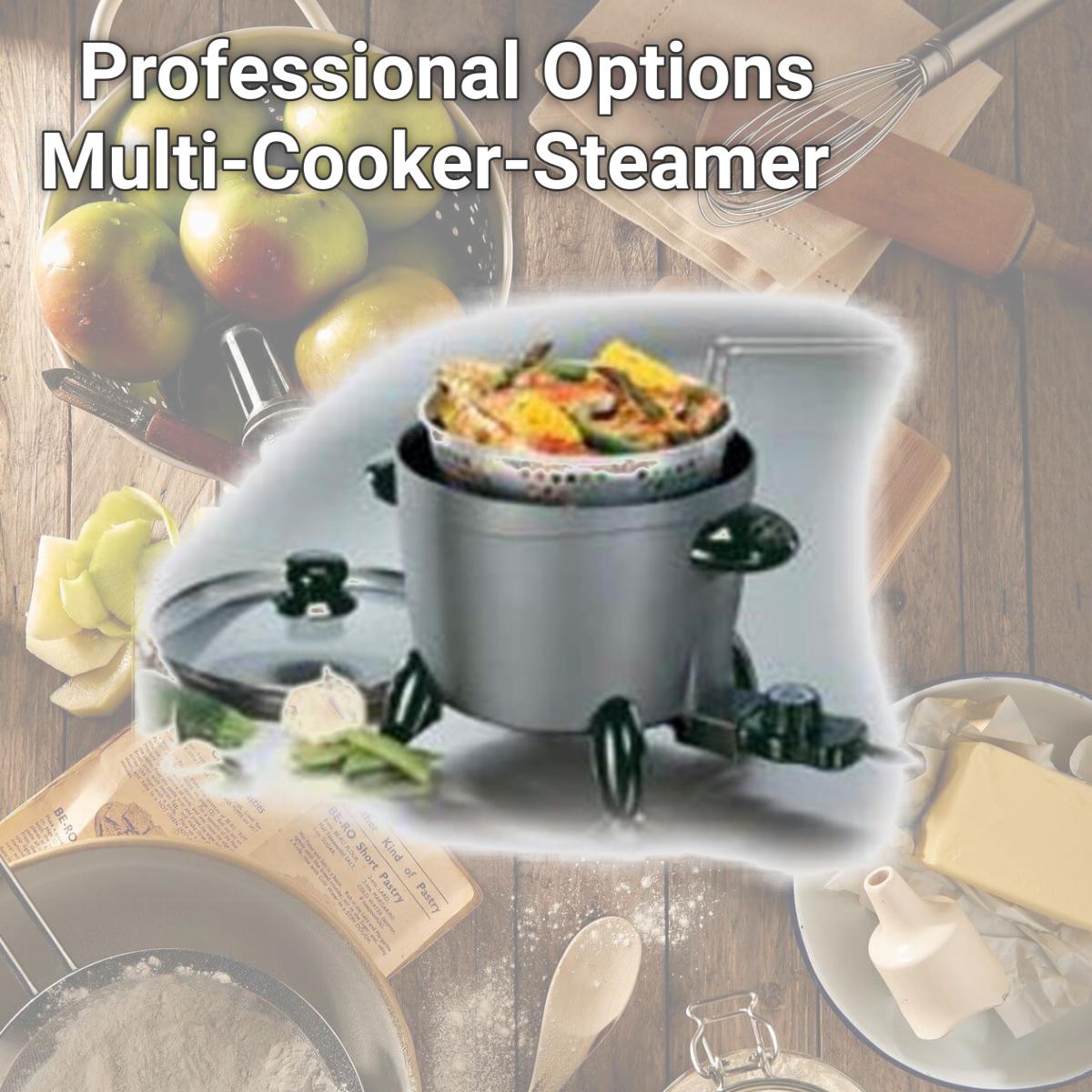 Picture of National Presto Industries 06003 Professional Options Multi-Cooker-Steamer