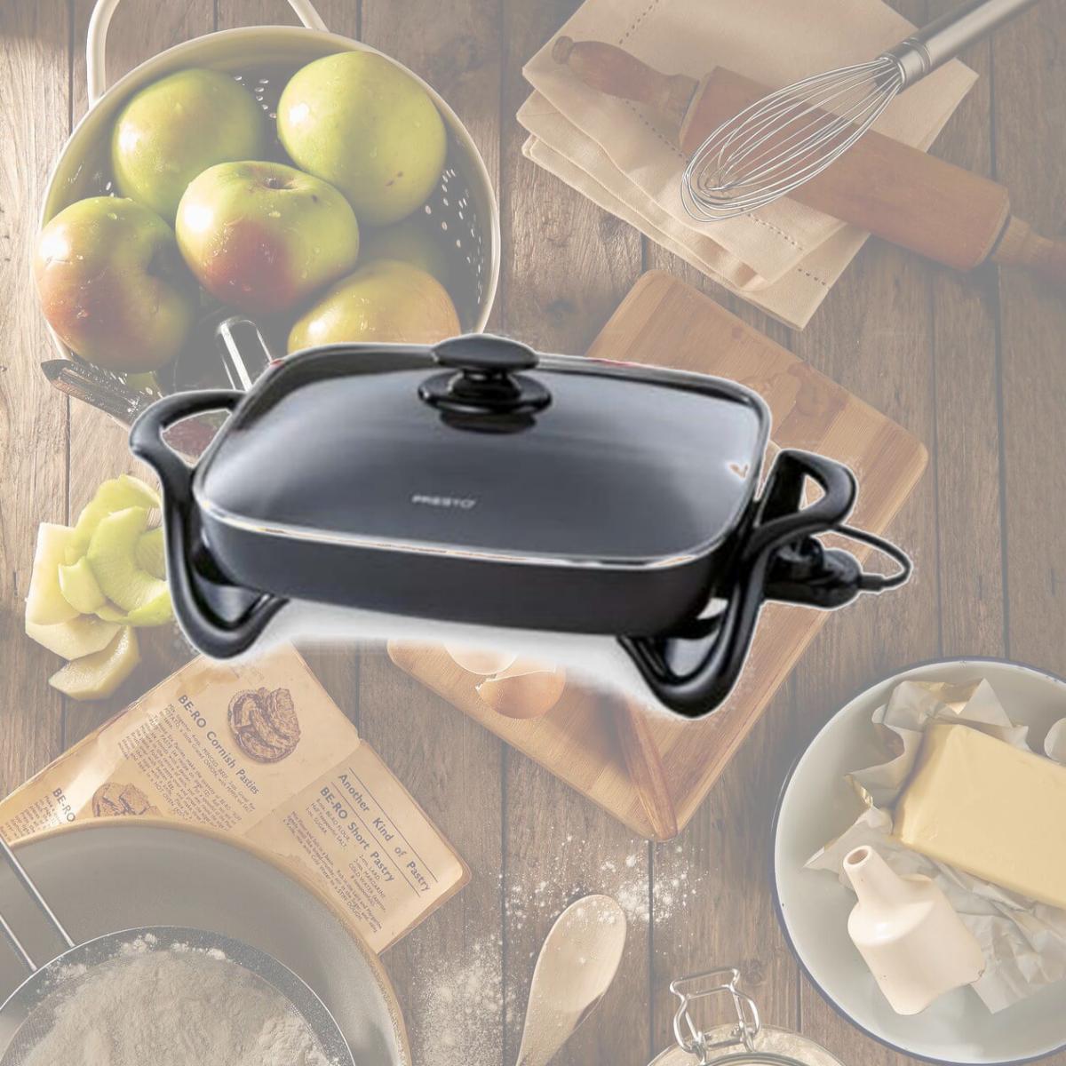 Picture of National Presto Industries 06852 16 in. Electric Skillet with Glass Cover