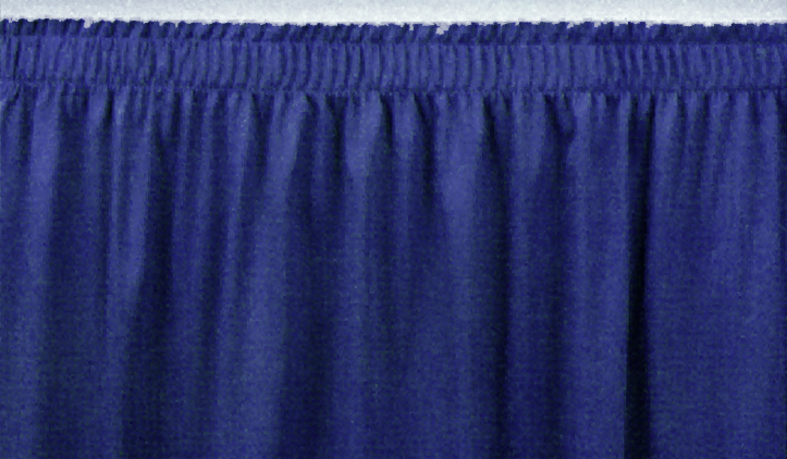 Ss24-36-08 24 X 36 In. Stage Shirred Pleat Skirting, Burgundy
