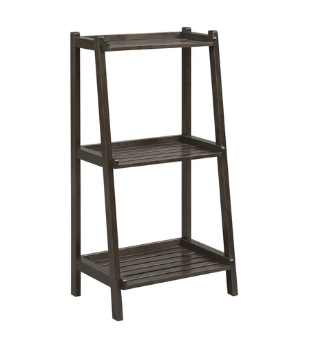 2027-esp Dunnsville 3-tier Ladder Shelf - Espresso