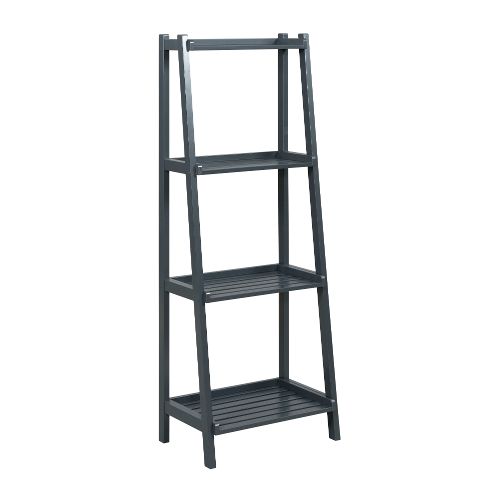 2025-gra Dunnsville 4-tier Ladder Shelf - Graphite