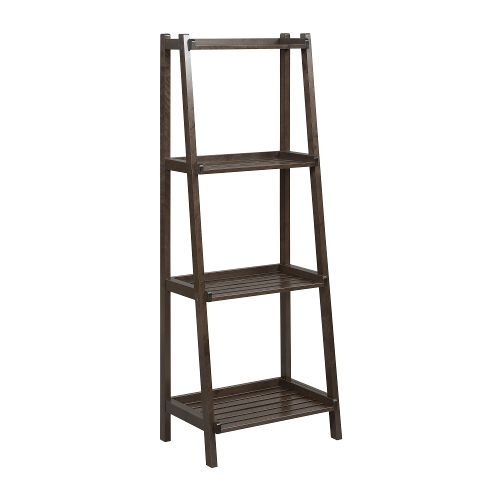 2025-esp Dunnsville 4-tier Ladder Shelf - Espresso