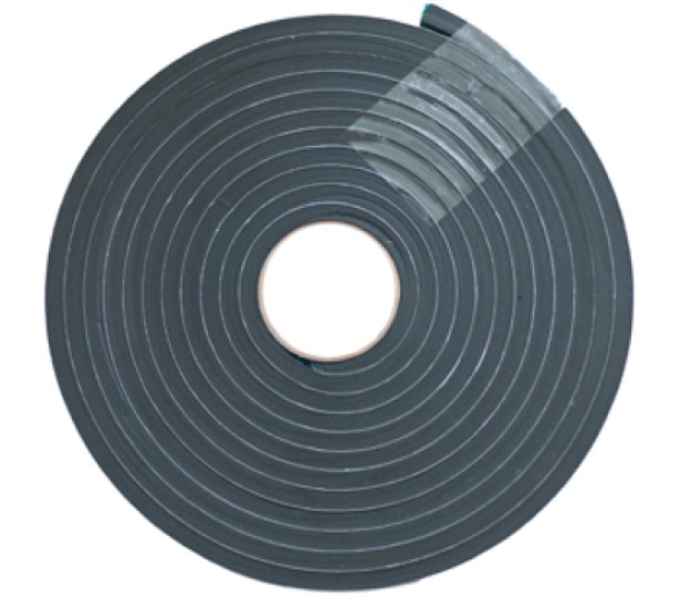 0.50 In. Neoprene Foam Tape Roll, 0.5 X 0.75 In. X 25 Ft.