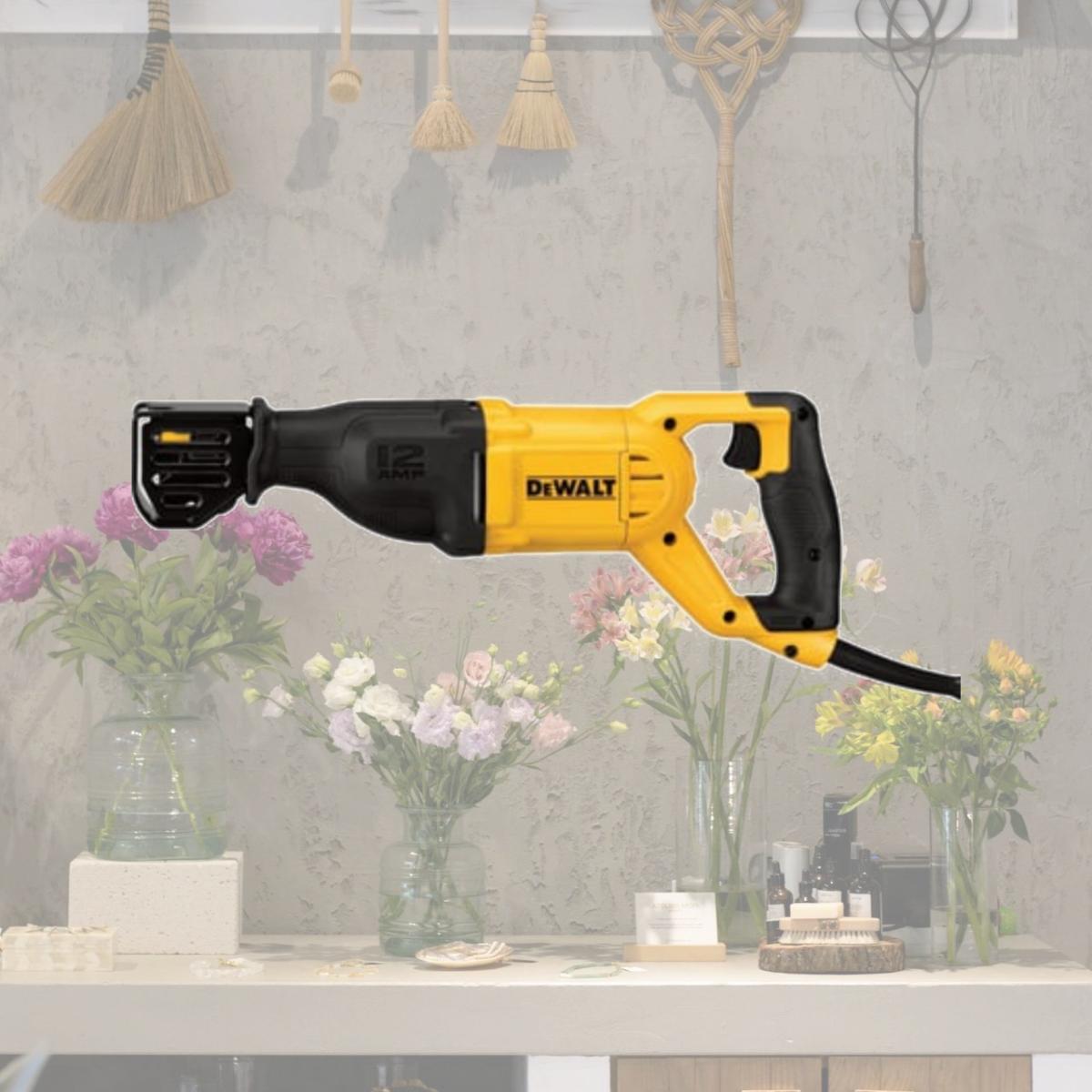 Picture of Dewalt 49220 Corded Reciprocating Saw - 12 amp, 0 - 2900 SPM - Model No. DWE305