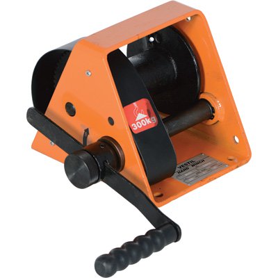 Hwg-600 Single Speed Hand Winch With Load Pressure Brake - 600 Lbs Load