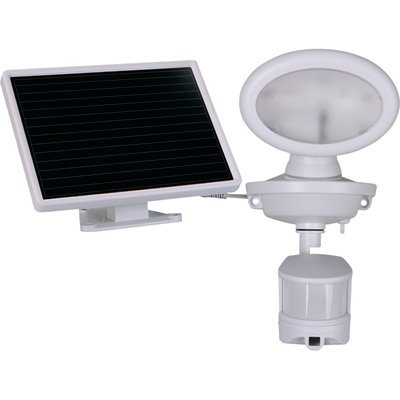44643-cam-wh Motion-activated Solar Security Video Camera With Spotlight