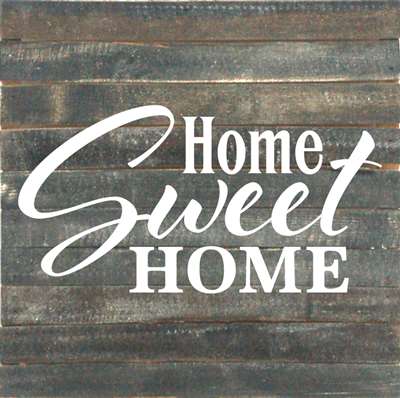 Re1066b 14.5 X 14.5 In. Home Sweet Home Pallet Wood Art Sign