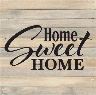 Re1066w 14.5 X 14.5 In. Home Sweet Home Pallet Wood Art Sign