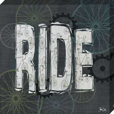 Cv1048-1111 11 X 11 In. Ride Canvas Gallery Wrapped Art Print