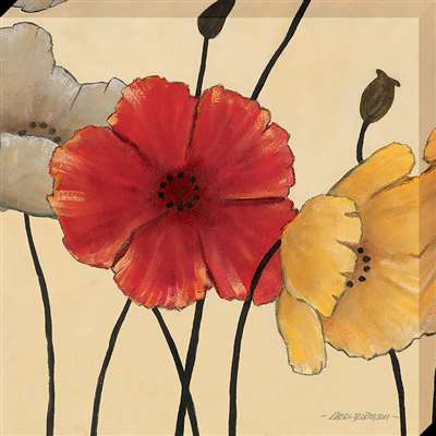 Cv1063-1111 11 X 11 In. Awaited Blooms Ii Canvas Gallery Wrapped Art Print
