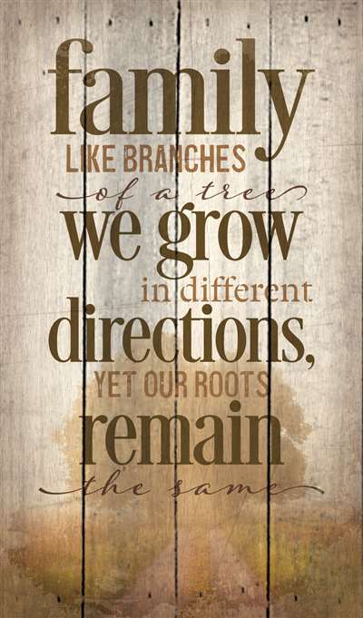 Pa1018 14 X 24 In. Family Like Branches On A Tree Wood Pallet Design Wall Art Sign